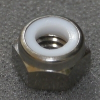 ナイロンロックインチナットの写真